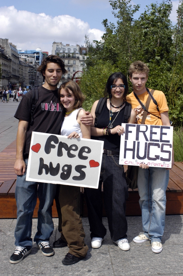 Free Hugs.